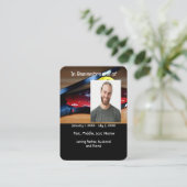 Memorial Pocket Card Pickleball Sport Visitenkarte (Stehend Vorderseite)