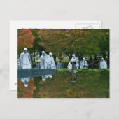 Memorial Postcard für Kriegsveteranen Postkarte (Vorne/Hinten)