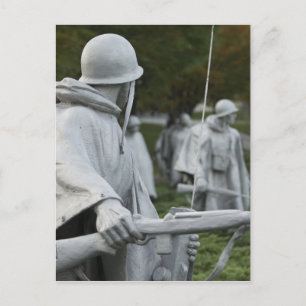 Memorial Postcard für Kriegsveteranen Postkarte