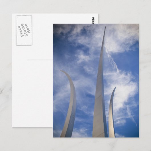 Memorial Postkarte (Vorne/Hinten)