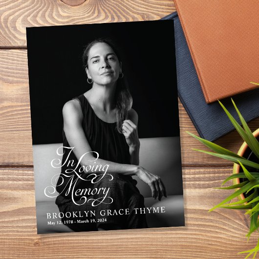 Memorial Program Love Memory Full Foto Programm