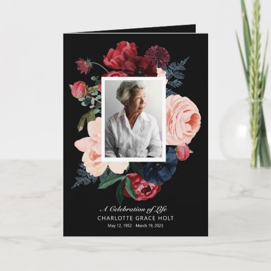 Memorial-Programm für tiefe Fotos Programm (Vorderseite)