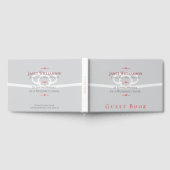 Memorial Ribbon Gast Book Gästebuch (Voll)