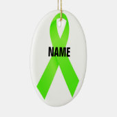 Memorial Ribbon zu Lymphomen Keramikornament (Rechts)