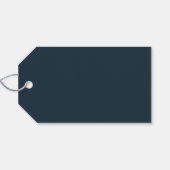 Memorial Seed Packs | Beerdigung Gefallen Moderne Geschenkanhänger (Rückseite Horizontal)