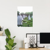 Memorial Series One der Veteranen des Koreakrieges Poster (Heimbüro)