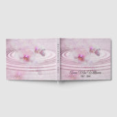 Memorial Service Butterfly on Pink Orchid  Gästebuch (Voll)