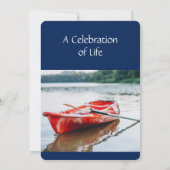 Memorial Service Einladen von Abbildung Skaten Ska Einladung (Rückseite)