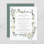 Memorial Service Weißer Blumenladen (Vorne/Hinten)