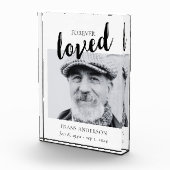 Memorial Sign Funerary Begrüßungszeichen Fotoblock (Rechts)