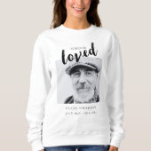 Memorial Sign Funerary Begrüßungszeichen Sweatshirt (Vorderseite)