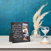 Memorial Slate Family Drei Foto halten Fotoplatte (InSitu)