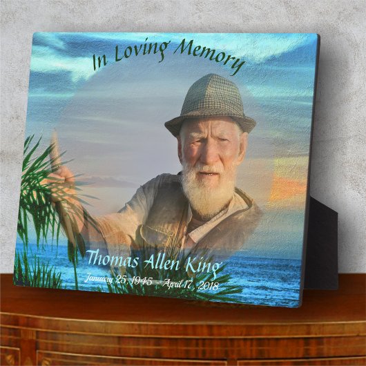 Memorial Sunset 1557 Fotoplatte