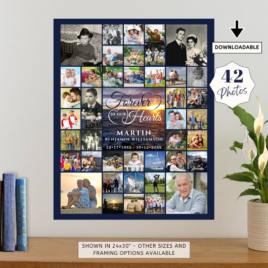 Memorial Sunset 42 Foto FEIER IN UNSEREN HERZEN Poster