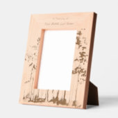 Memorial Sunshine Golden Forest Geätzte Rahmen (Links)