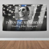 Memorial | Thin Blue Line Banner