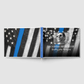 Memorial | Thin Blue Line Gästebuch (Voll)