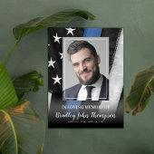 Memorial | Thin Blue Line Poster