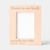 Memorial Tree Custom Geätzte Rahmen (Vorderseite)