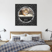 Memorial - Verlust des benutzerdefinierten Fotos f Leinwanddruck (Insitu (Schlafzimmer))