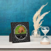 Memorial - Verlust des Hundes - Benutzerdefinierte Fotoplatte (InSitu)