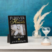 Memorial | Weiter in unserem Heart Foto Plaque Fotoplatte (Seite)