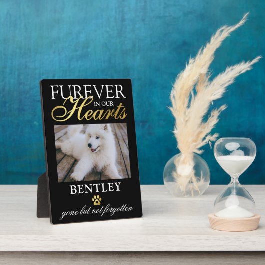 Memorial | Weiter in unserem Heart Foto Plaque Fotoplatte (Seite)