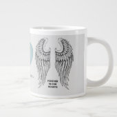 Memorial Wings Photo Jumbo-Tasse (Rechts)