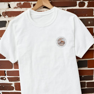 Memorial Your Life a Sessing Modernes Foto T-Shirt