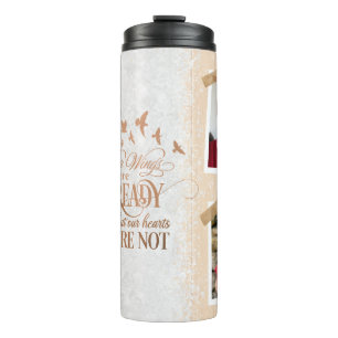 Memorial Your Wings waren fertig Personalisiertes Thermosbecher