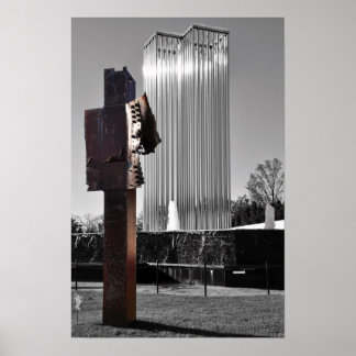 Memorial zu den Zwillingstürmen Poster