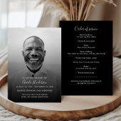 Memorial zum Foto in Schwarz und Weiß Programm