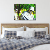 Memorial zum Koreakrieg Leinwanddruck (Insitu (Schlafzimmer))