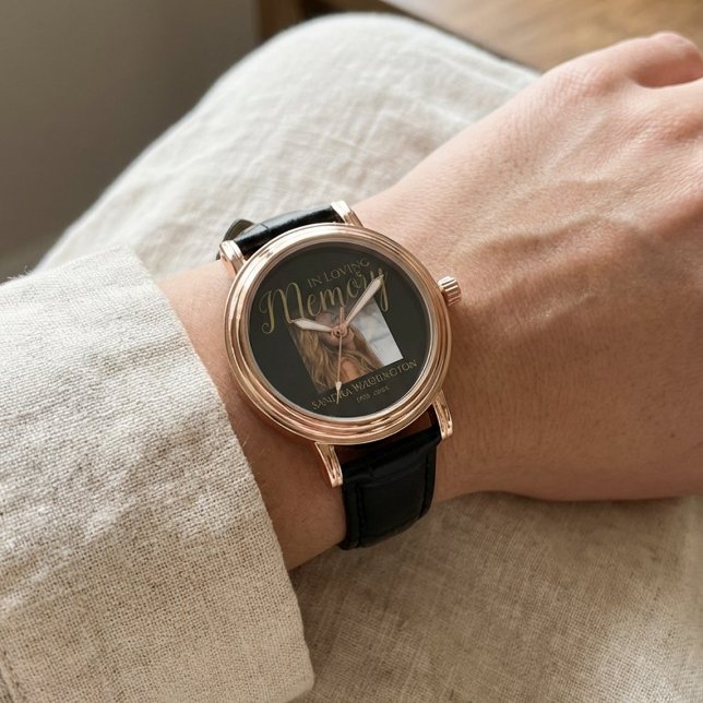 Memorial zum personalisierten Foto Armbanduhr (Von Creator hochgeladen)