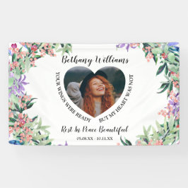 Memorial zum Personalisierten Foto Banner