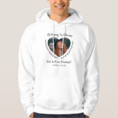 Memorial zum Personalisierten Foto Hoodie (Vorderseite)