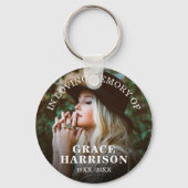 Memorial zum personalisierten Foto Schlüsselanhänger (Vorderseite)