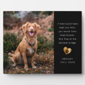 Memorial zum Schwarzen Foto Fotoplatte (Vorderseite)