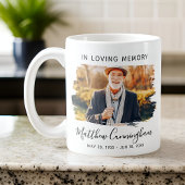 Memorial zum Thema Erinnerung für benutzerdefinier Kaffeetasse