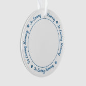 Memorial zum Thema Erinnerung Ornament (Vorderseite)