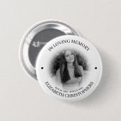 Memorial zum Thema Erinnerungsherz - Benutzerdefin Button (Vorne & Hinten)