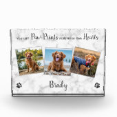 Memorial zum Verlust des Hundes Fotoblock (Vorderseite)