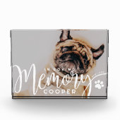 Memorial zur Erinnerung an die Liebe Erinnerung, e Fotoblock (Vorderseite)