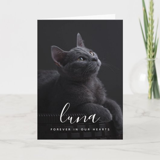 Memorial zur Sympathy-Karte Dankeskarte (Vorderseite)