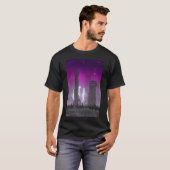 Memorials - Cyberpunk Future Ghost Town T-Shirt (Vorne ganz)
