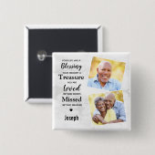 Memorials Erinnerung an das benutzerdefinierte 2-F Button (Vorne & Hinten)