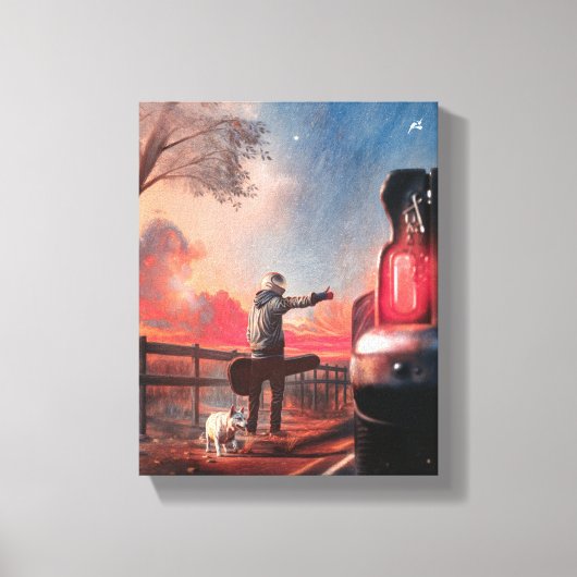 Memórias Leinwanddruck (Vorderseite)