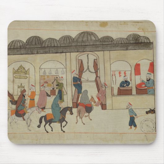 Memorie Turchesche, das herein Markt darstellt Mousepad (Vorne)