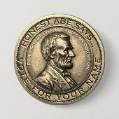 Memorierbare Kampagnenvorlage Button (Vorderseite)