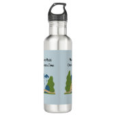 Memories Are Made One Campsite at a time on a  Edelstahlflasche (Vorderseite)